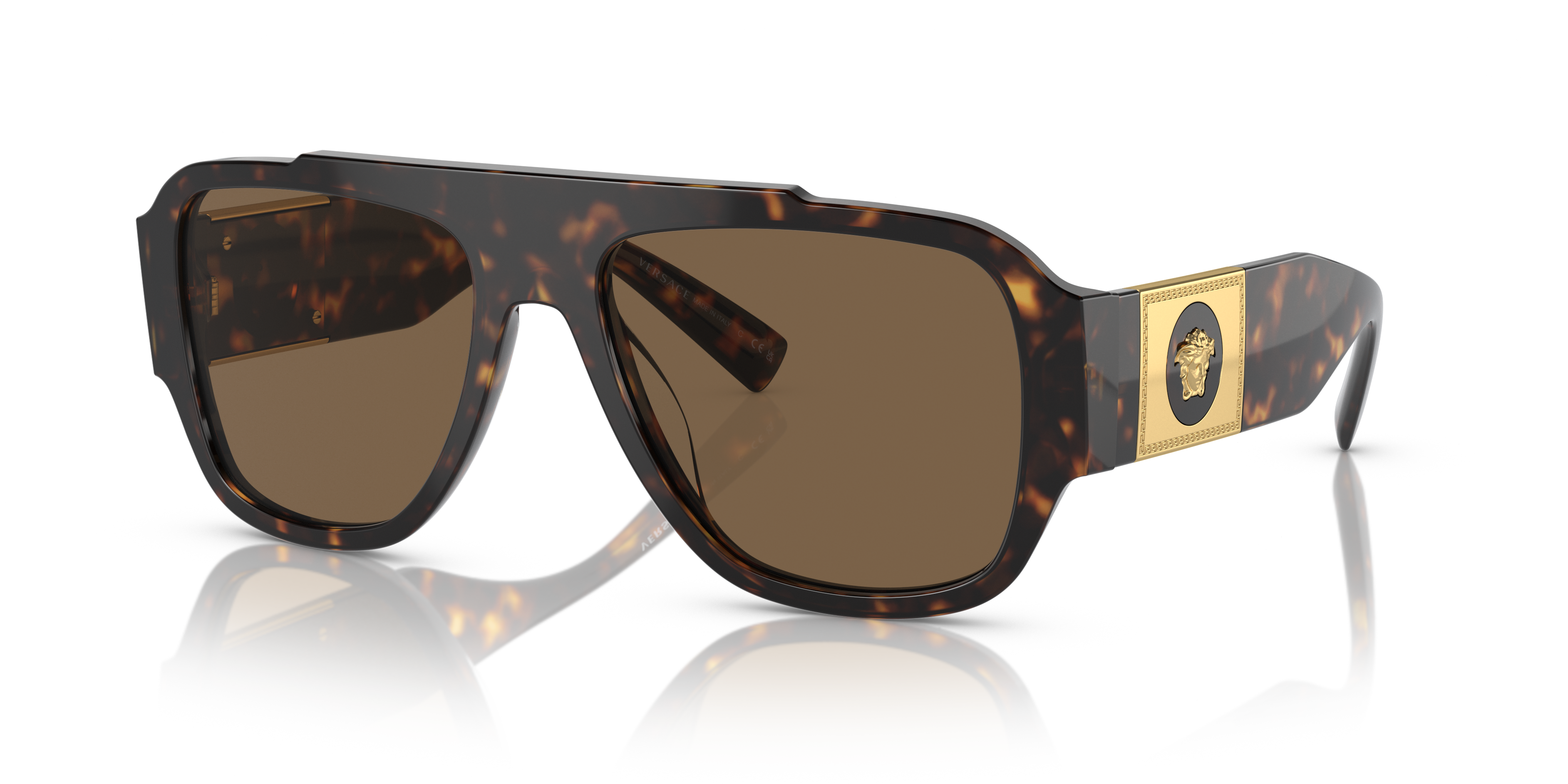 VERSACE メドゥーサ ラウンドフレーム サングラス ユニセックス 送料関税込◇VERSACE メドゥーサ デコ サングラス ユニセックス