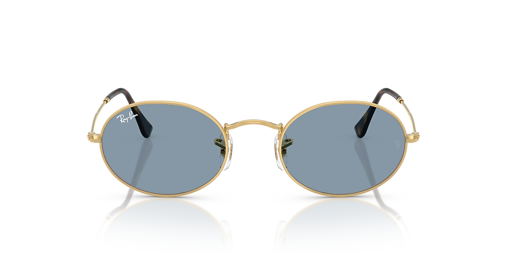 Ray-Ban Oval Metal Summer Capsule M (51 - 21) with Blue  display picture 3
