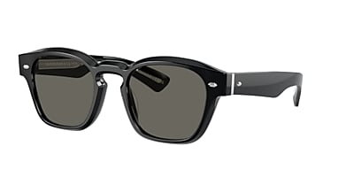 Oliver Peoples OV5521SU Maysen 50 Carbon Grey & Black Sunglasses 