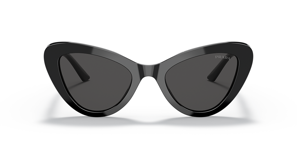 PRADA PR 13YS Black - Women Luxury Sunglasses, Dark Grey Lens