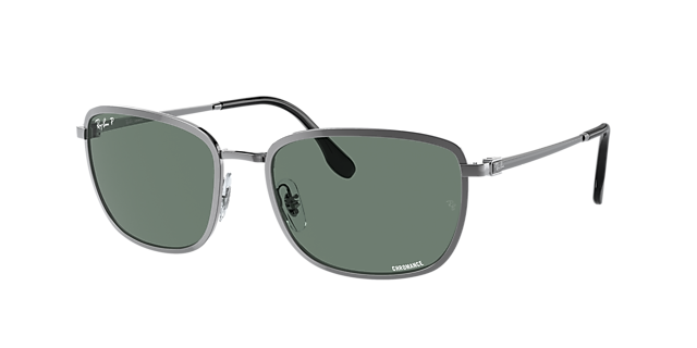Ray-Ban RB3705 Chromance 57 Grey & Gunmetal Polarized Sunglasses  