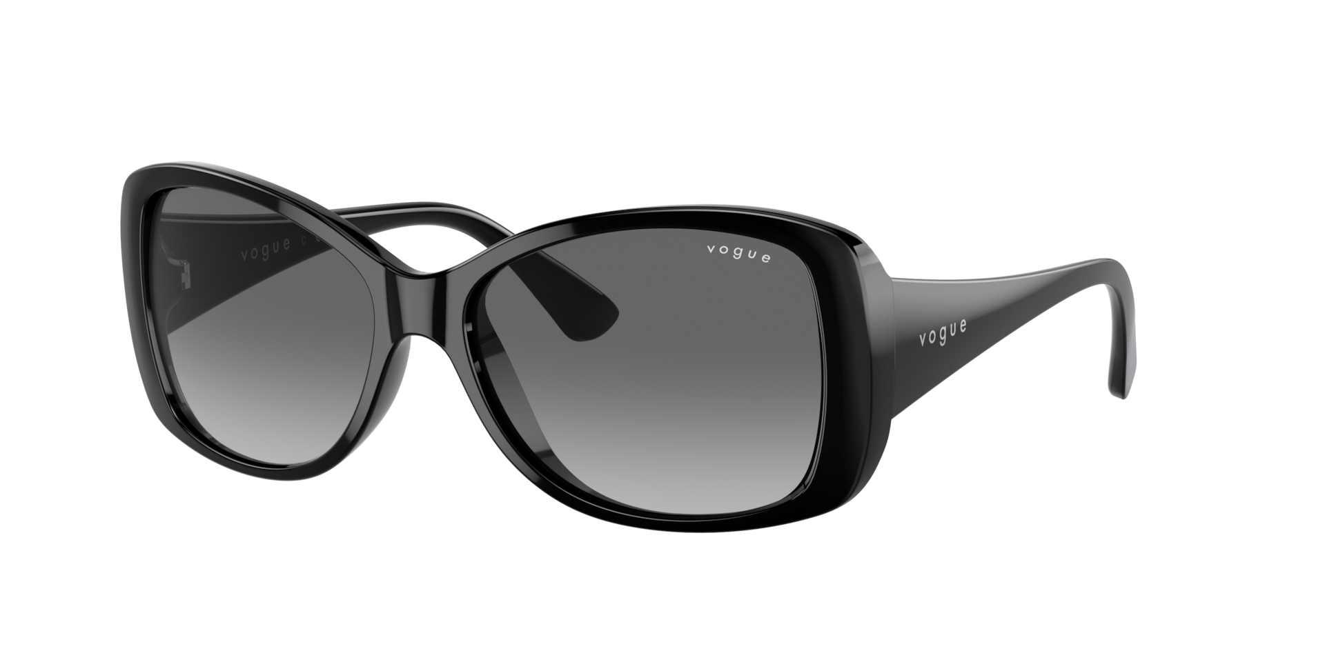 Vogue Eyewear Woman Sunglass VO2843S -  Frame color: Black, Lens color: Grey Gradient