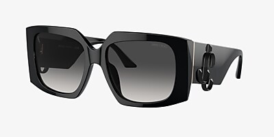 Jimmy Choo JC5006U 55 Gradient Grey & Black Sunglasses | Sunglass 