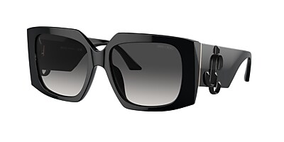 Jimmy Choo JC5006U 55 Gradient Grey & Black Sunglasses | Sunglass 