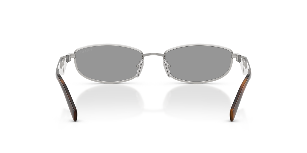 Prada PR D51S L (55 - 18) with Grey lenses and Silver frame