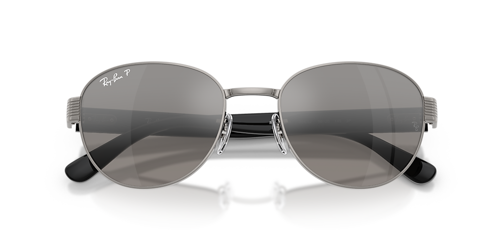 Ray-Ban RB3766CH Chromance L (56 - 20) with Silver lenses and Grey