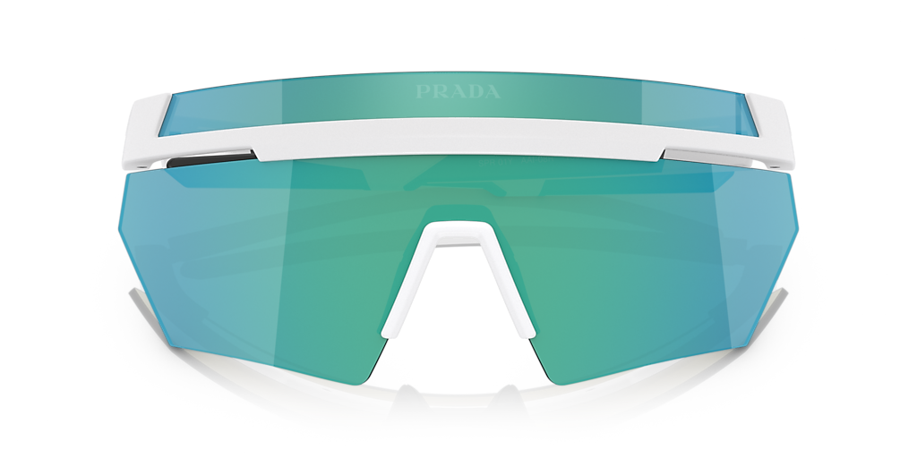 Prada Linea Rossa PS 01YS L (0 - 144) with Blue lenses and White