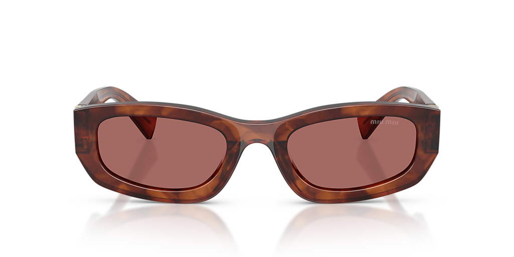 mia様　ピンクベージュ　サイズM Miu Miu MU 51ZS Irregular Sunglasses | EyeOns.com