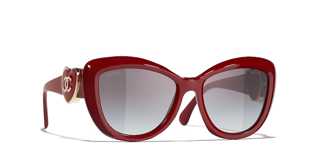 Chanel Butterfly Sunglasses CH5517 S (54 - 18) with Grey