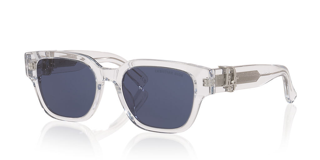 DIOR Dioroblique S1I S (53 - 19) with Blue lenses and Transparent