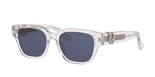 DIOR DiorPacific S1U XS (53 - 17) with Blue lenses and Beige frame