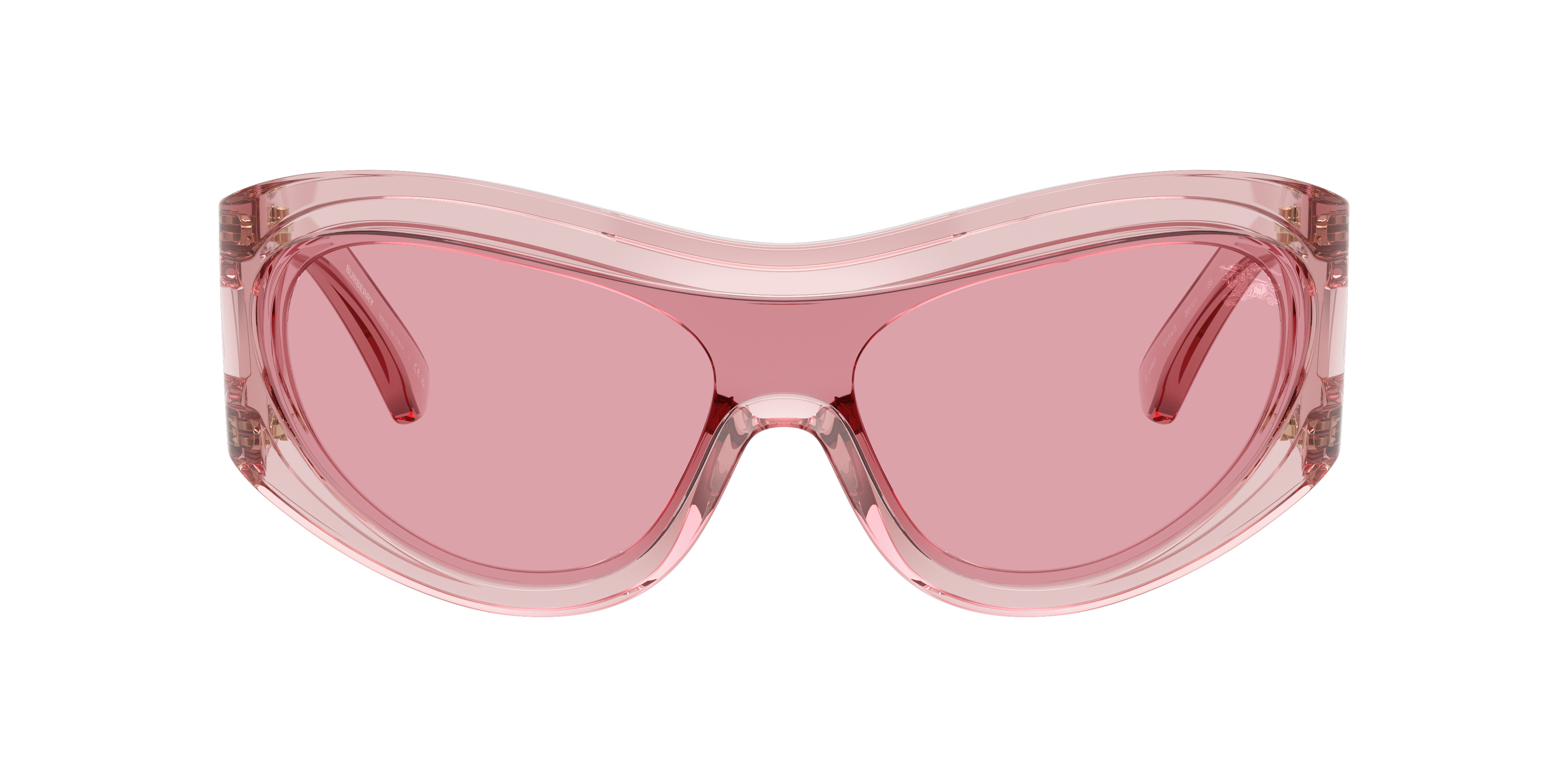 Burberry BE4465 L (0 - 138) with Pink lenses and Pink frame