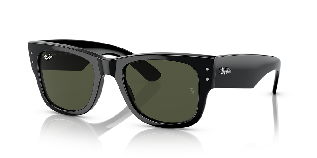 Ray-Ban RB0840SF Mega Wayfarer L (52 - 21) with Green lenses and Ray-Ban RB0840SF Mega Wayfarer L (52 - 21) with Green lenses and