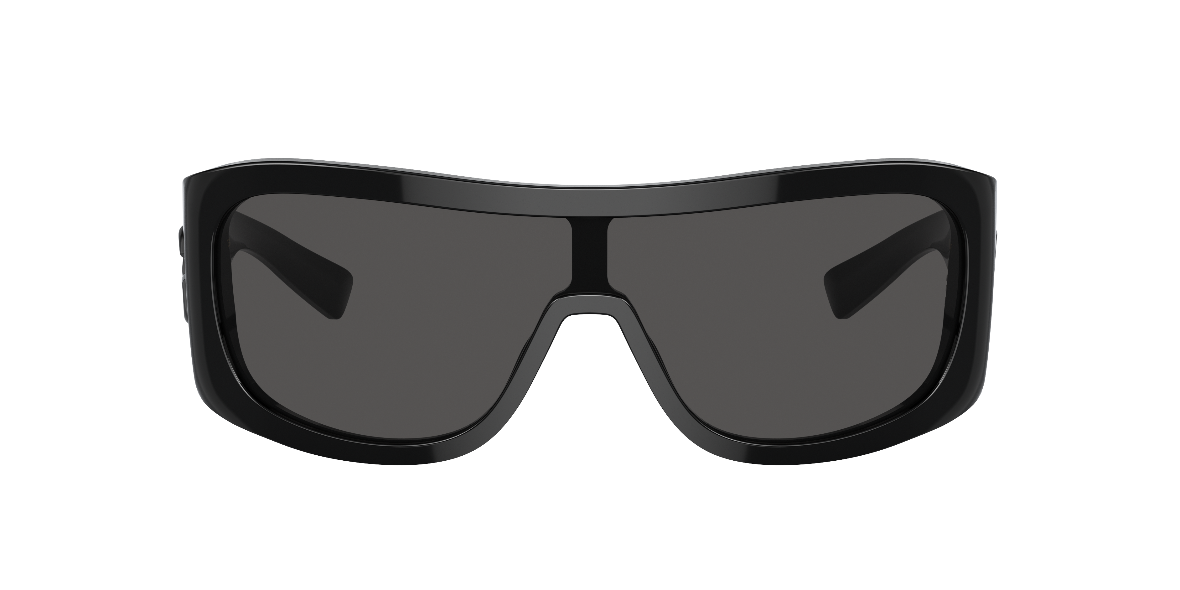 Dolce & Gabbana Sonnenbrille Mit Shield-gestell In Black