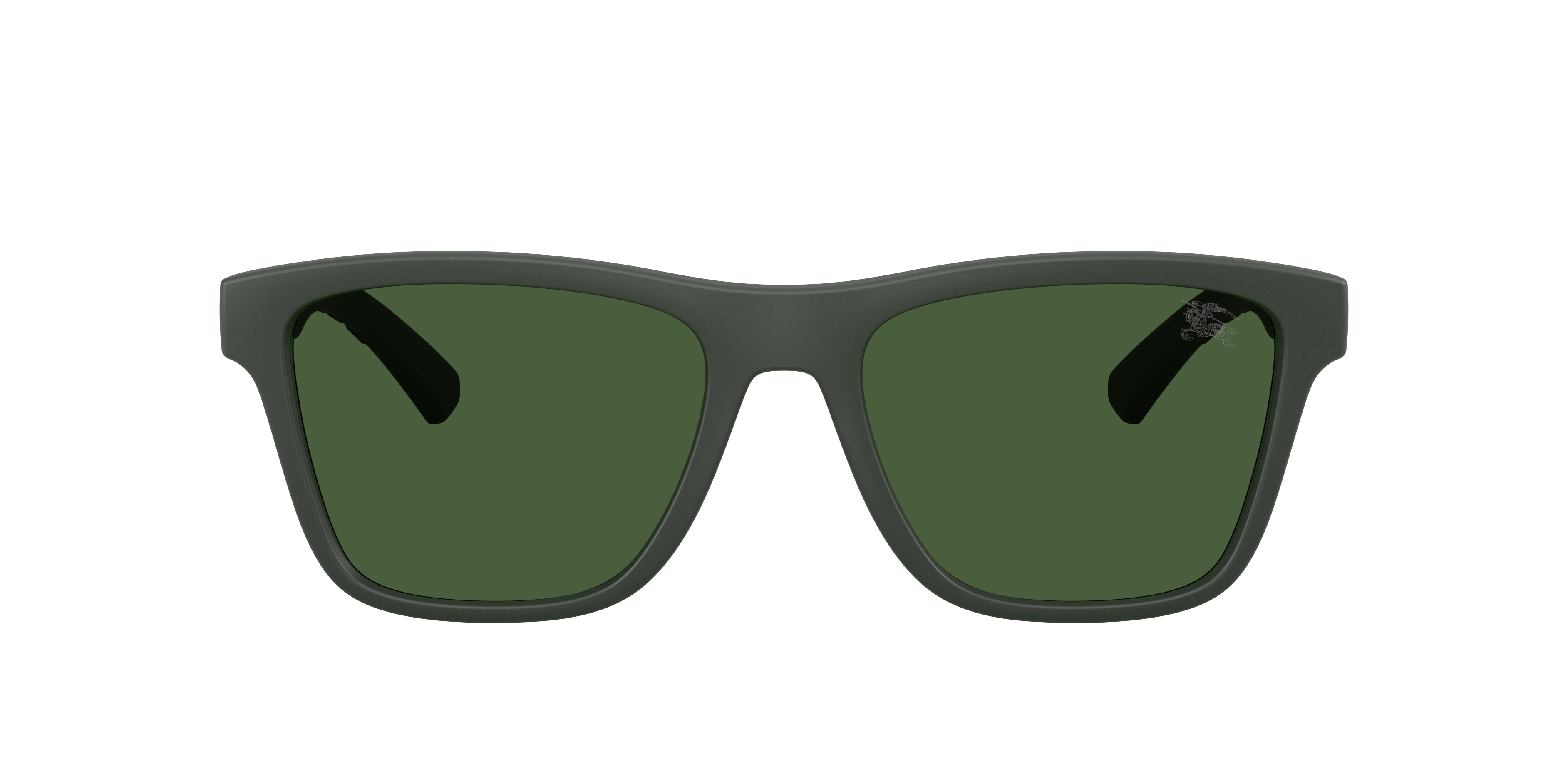 Burberry BE4482U XL (55 - 18) with Green lenses and Green frame