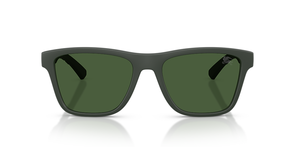 Burberry BE4482U XL (55 - 18) with Green lenses and Green frame