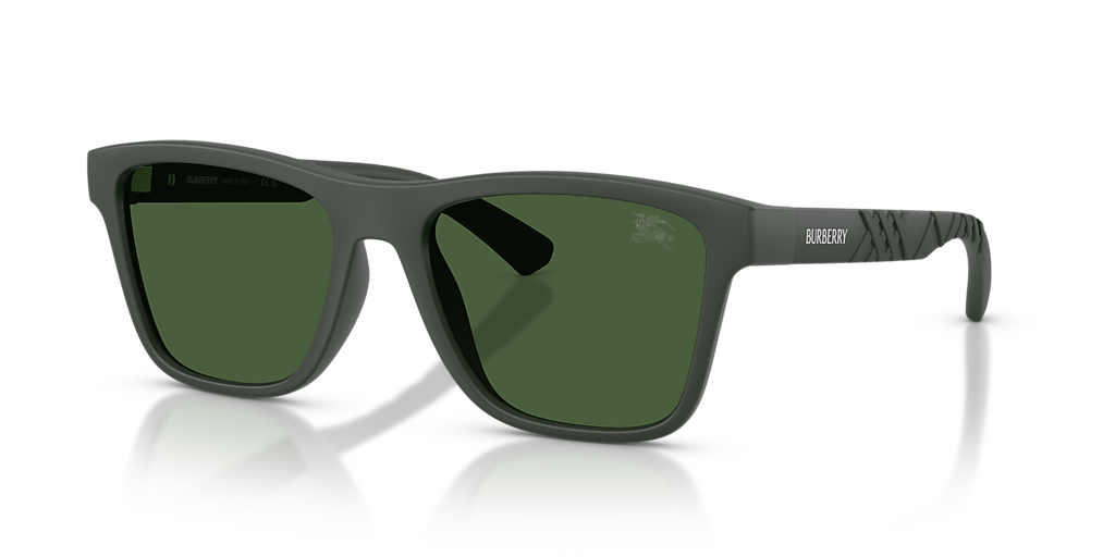 Burberry BE4482U XL (55 - 18) with Green lenses and Green frame