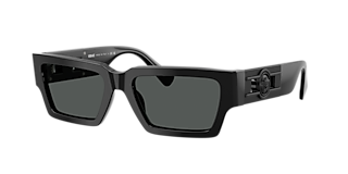 Versace VE4361 Biggie M (53 - 18) with Grey lenses and Black frame Versace VE4361 Biggie M (53 - 18) with Grey lenses and Black frame