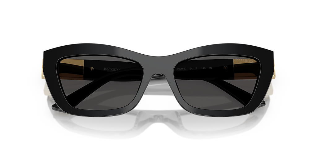 Jimmy Choo JC5030U L (54 - 17) with Grey lenses and Black frame