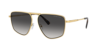 Michael Kors MK5004 Chelsea 59 Brown Gradient Polarized & Gold 