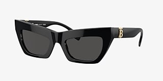 Burberry BE4405F 51 Dark Grey & Black Sunglasses | Sunglass Hut USA