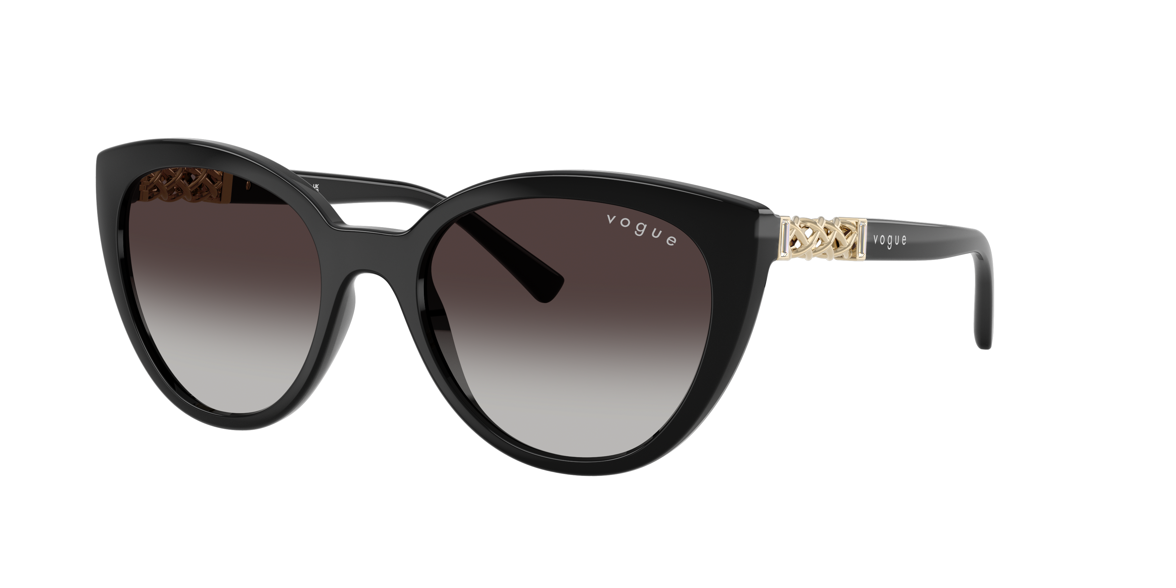 Vogue Eyewear Woman Sunglass VO5634SB -  Frame color: Black, Lens color: Grey Gradient Black