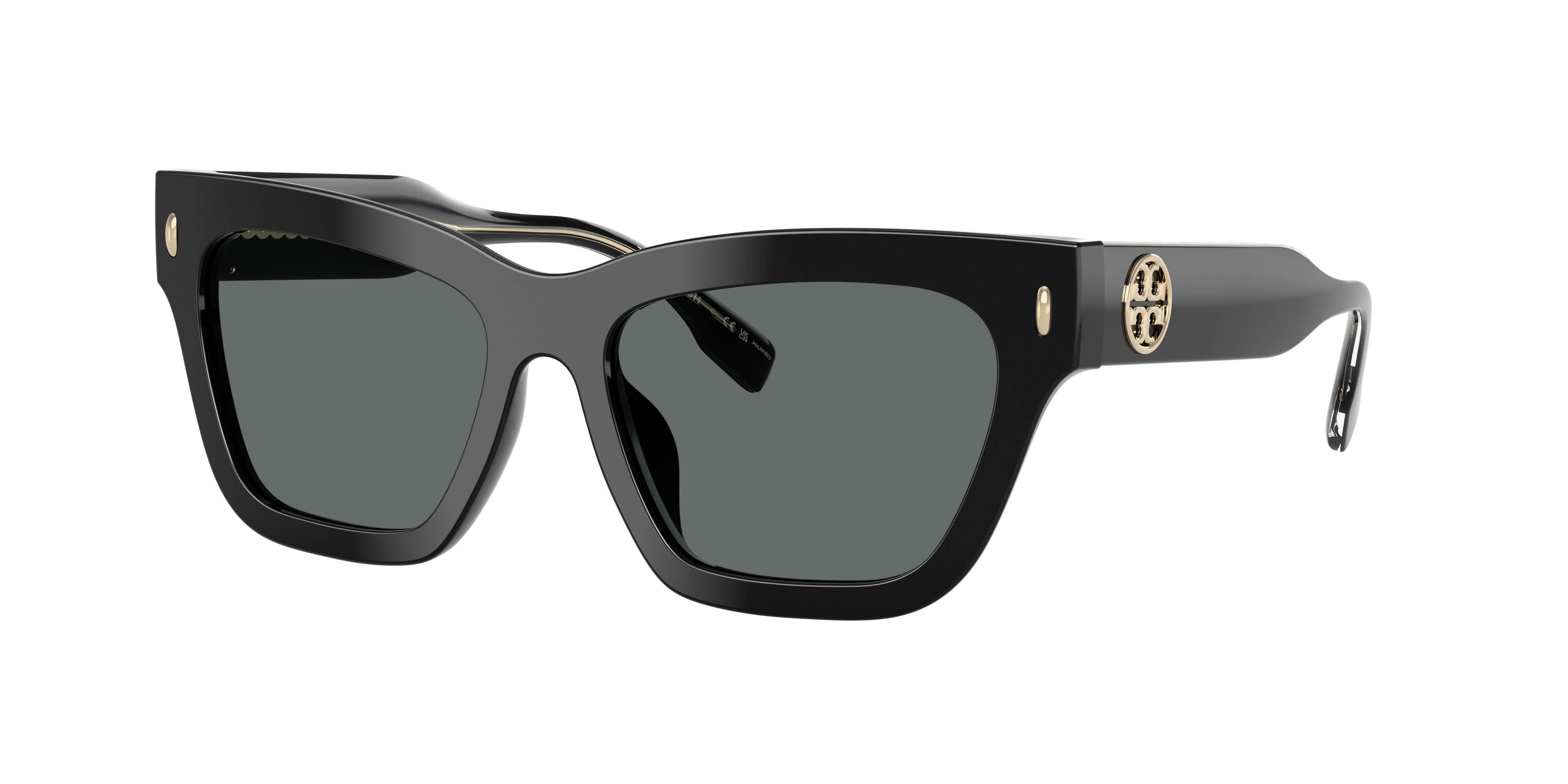 Tory Burch TY7208U L (54 - 17) with Grey lenses and Black