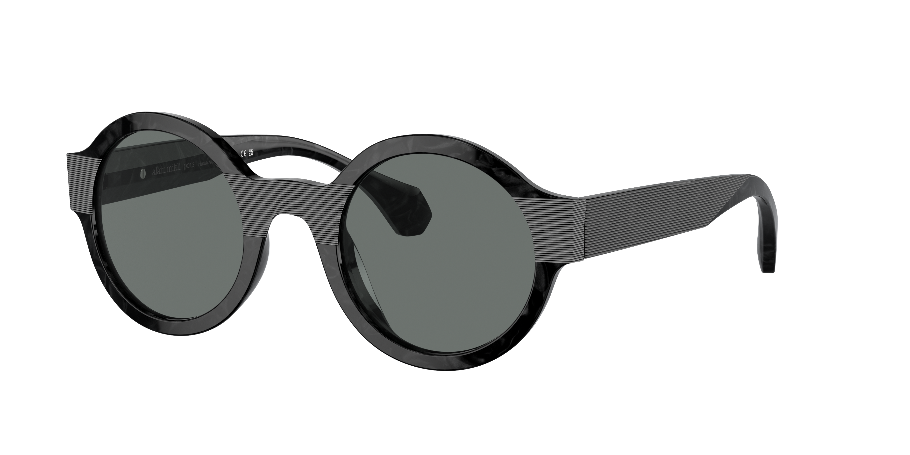 Alain Mikli A05505 M (48 - 24) with Blue lenses and Black frame