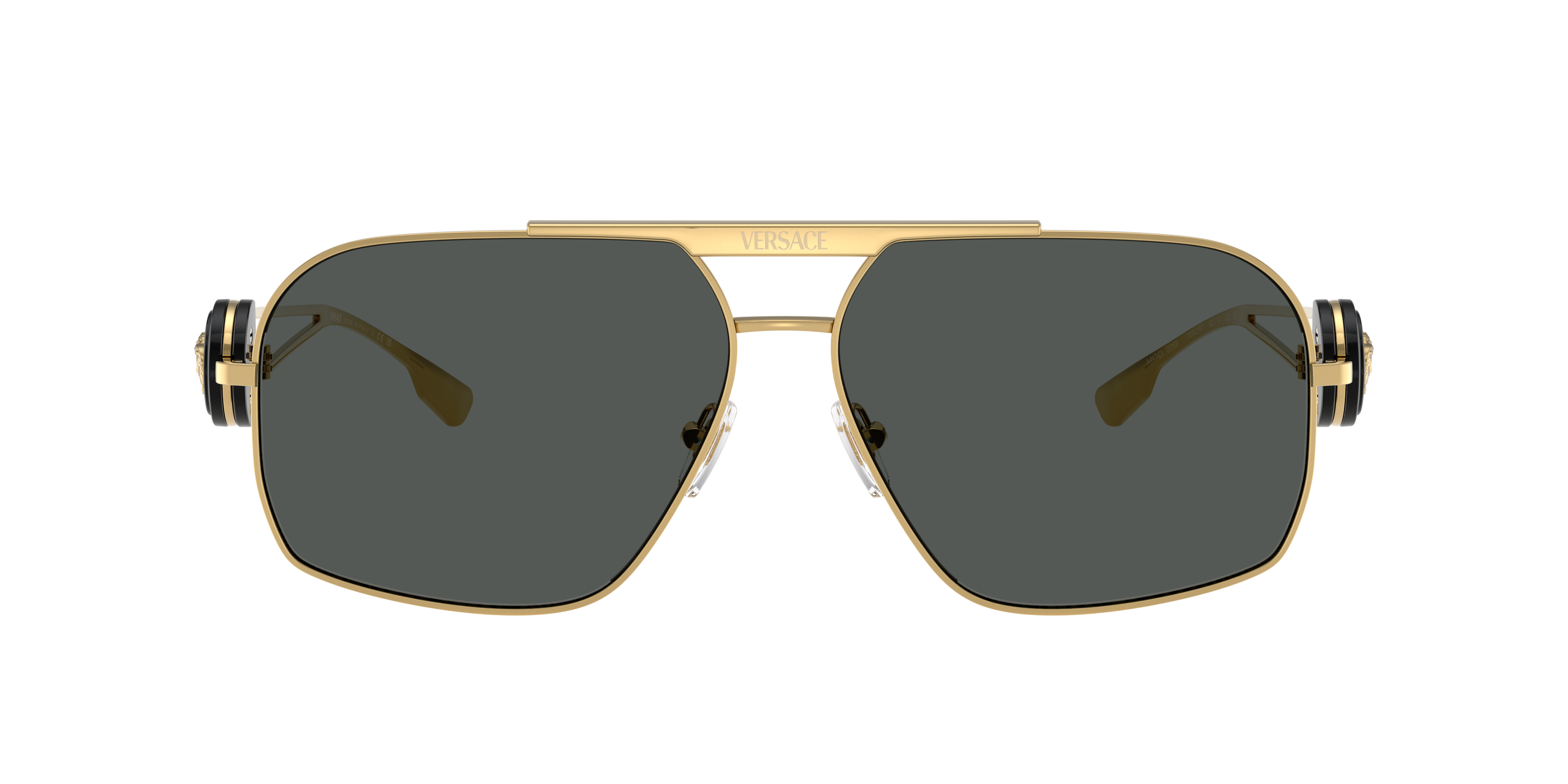 Versace VE2269 XL (62 - 13) with Grey lenses and Gold frame Versace VE2269 XL (62 - 13) with Grey lenses and Gold frame