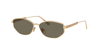 NWT Christian Dior CD40146U-33N-65 Gold 65mm Sunglasses DIOR 30Montaigne B3U Cd40146U XXL (65 - 14) with Blue lenses  main image 3