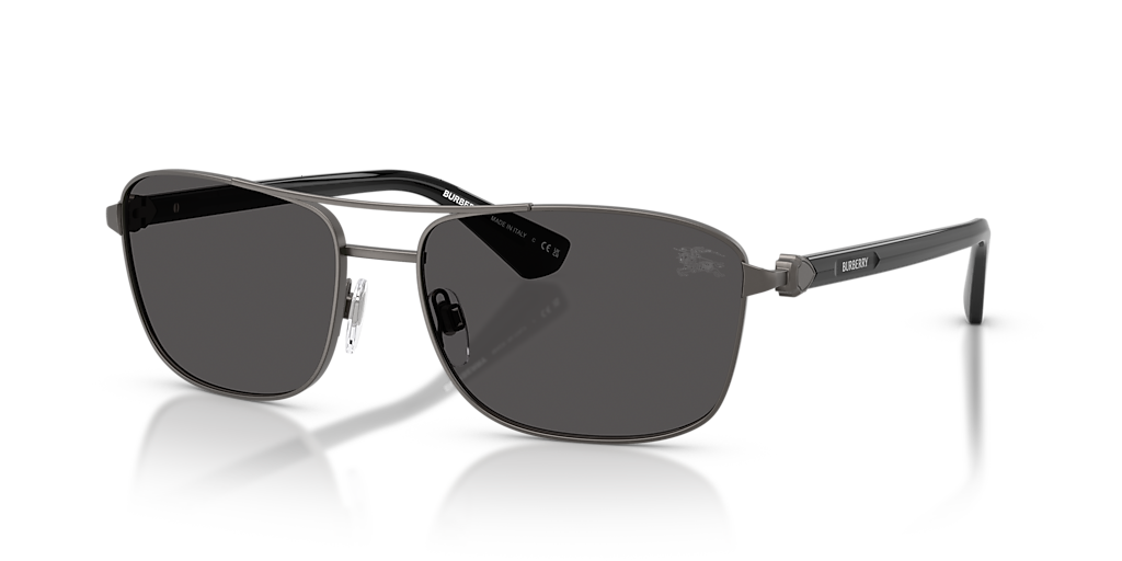 Burberry BE3163 XXL (60 - 17) with Grey lenses and Grey frame