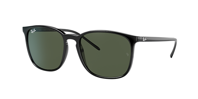 Ray-Ban RB4387 56 Grey Gradient & Transparent Sunglasses 