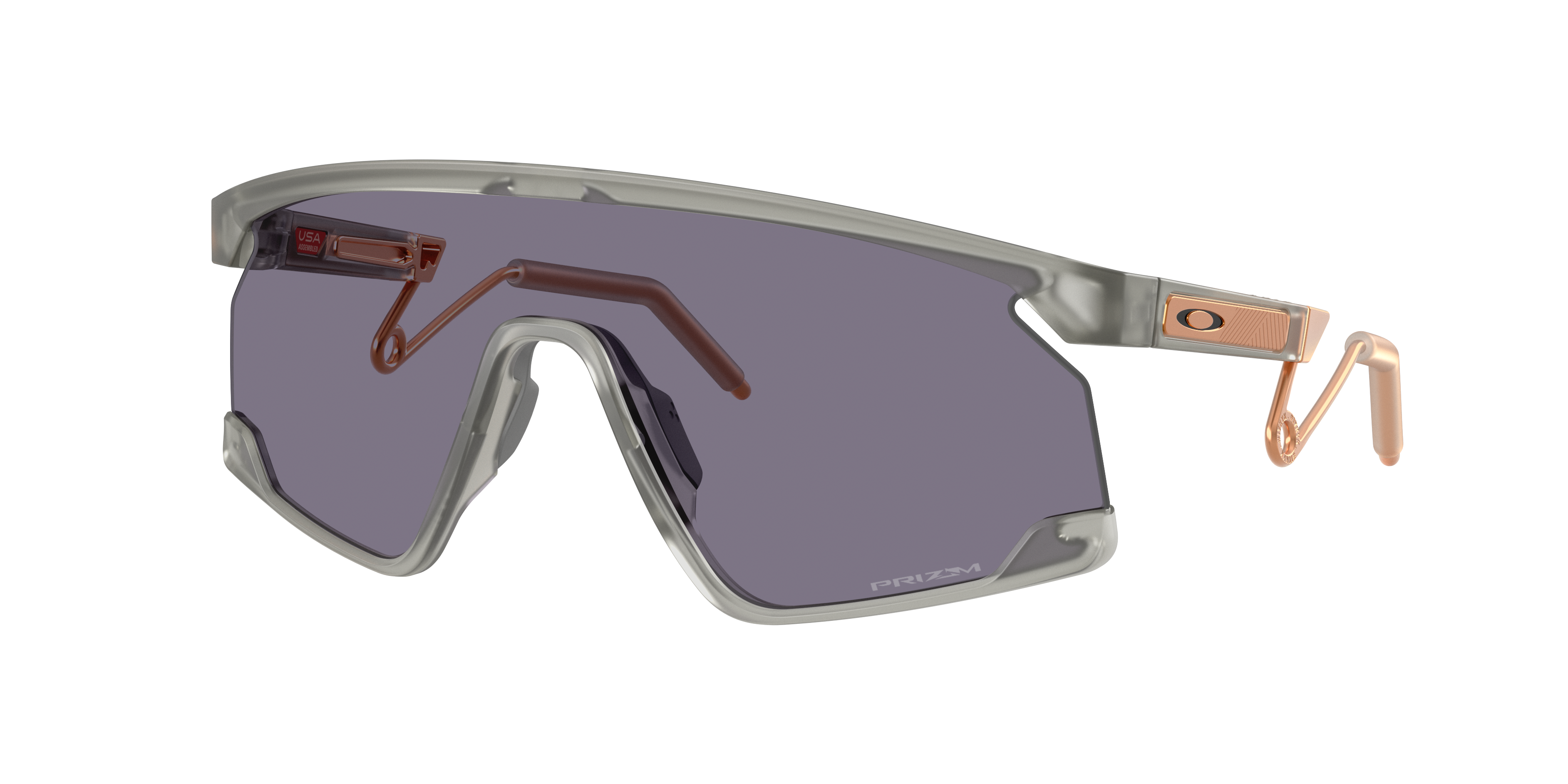 Oakley Men's Bxtr Metal Forge Collection Sunglasses, Oo9237 In Prizm Grey