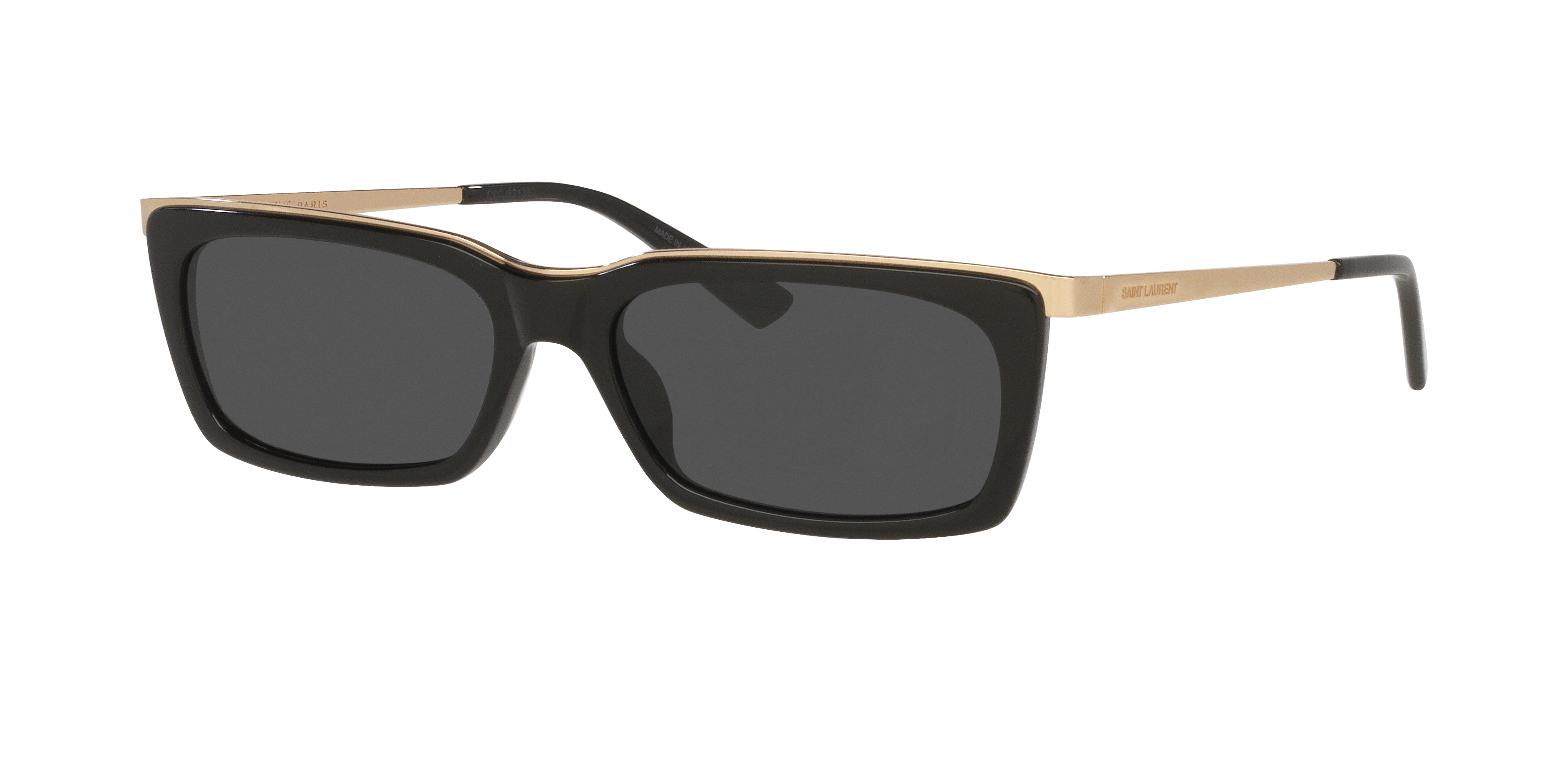 Saint Laurent SL 766 L (57 - 17) with Black lenses and Black