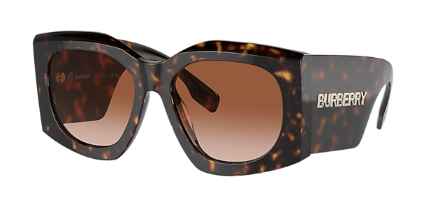 Burberry BE4388U Madeline 55 Brown Gradient & Dark Havana 