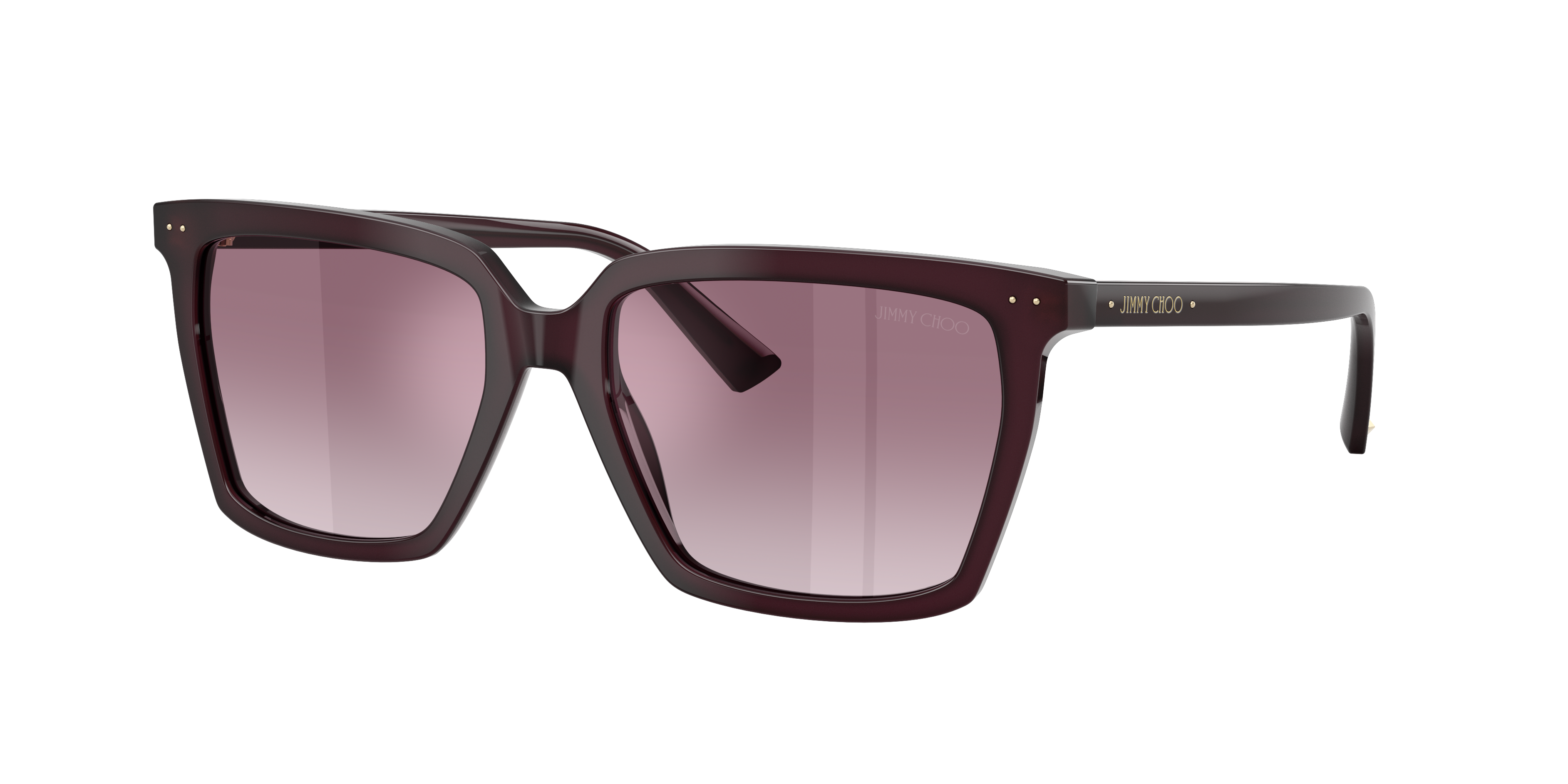 Jimmy Choo Woman Sunglass JC5051 -  Frame color: Opaline Prune, Lens color: Gradient Violet Mirror Silver