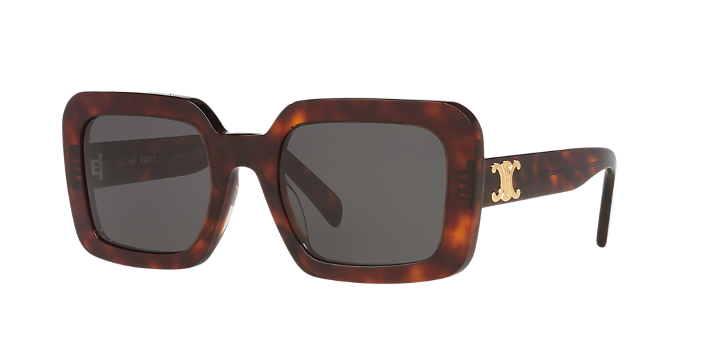 Celine Cl40304U L (56 - 23) with Grey lenses and Tortoise