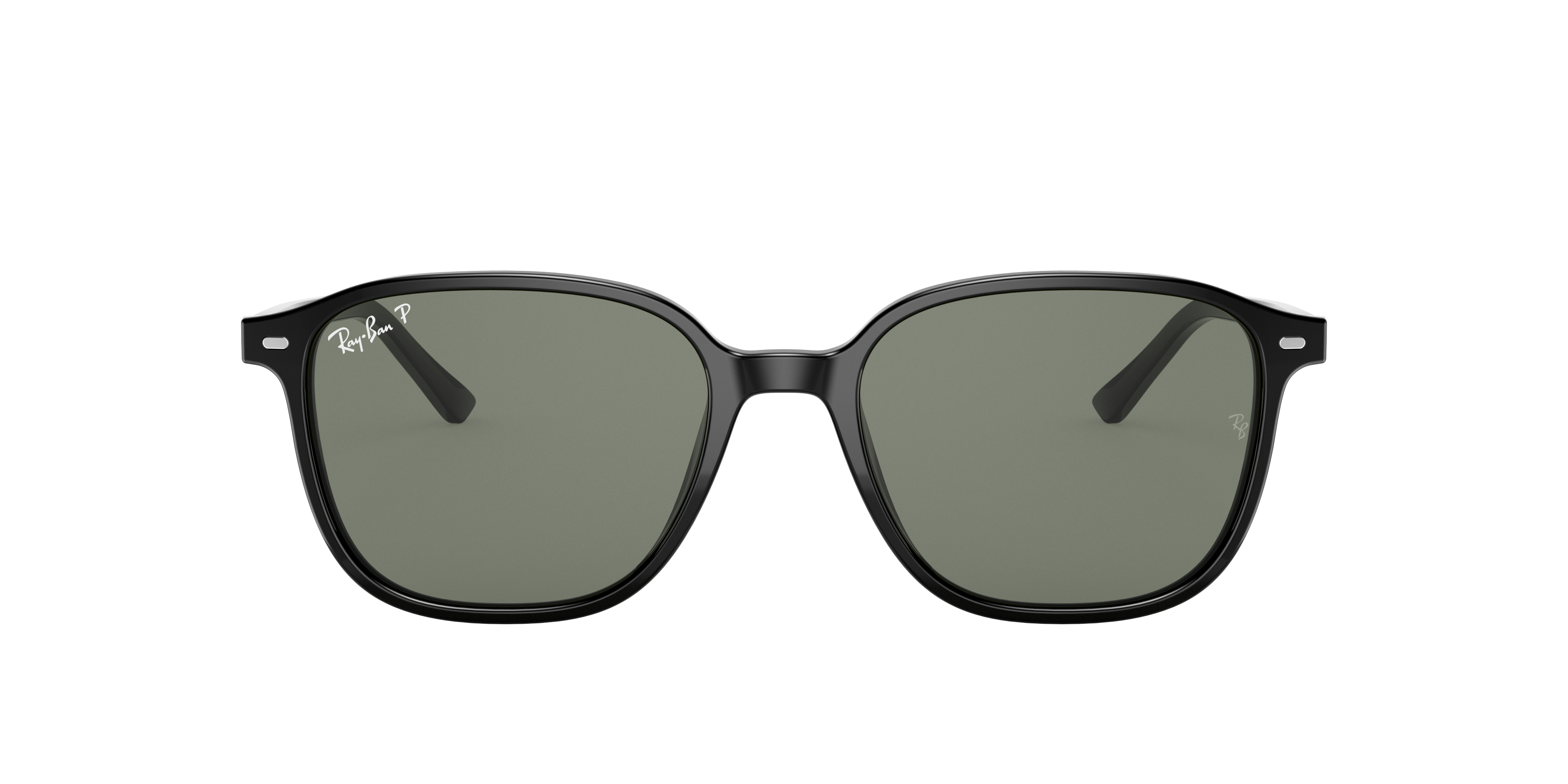 Ray-Ban RB2193 Leonard M (53 - 18) with Green lenses and Black