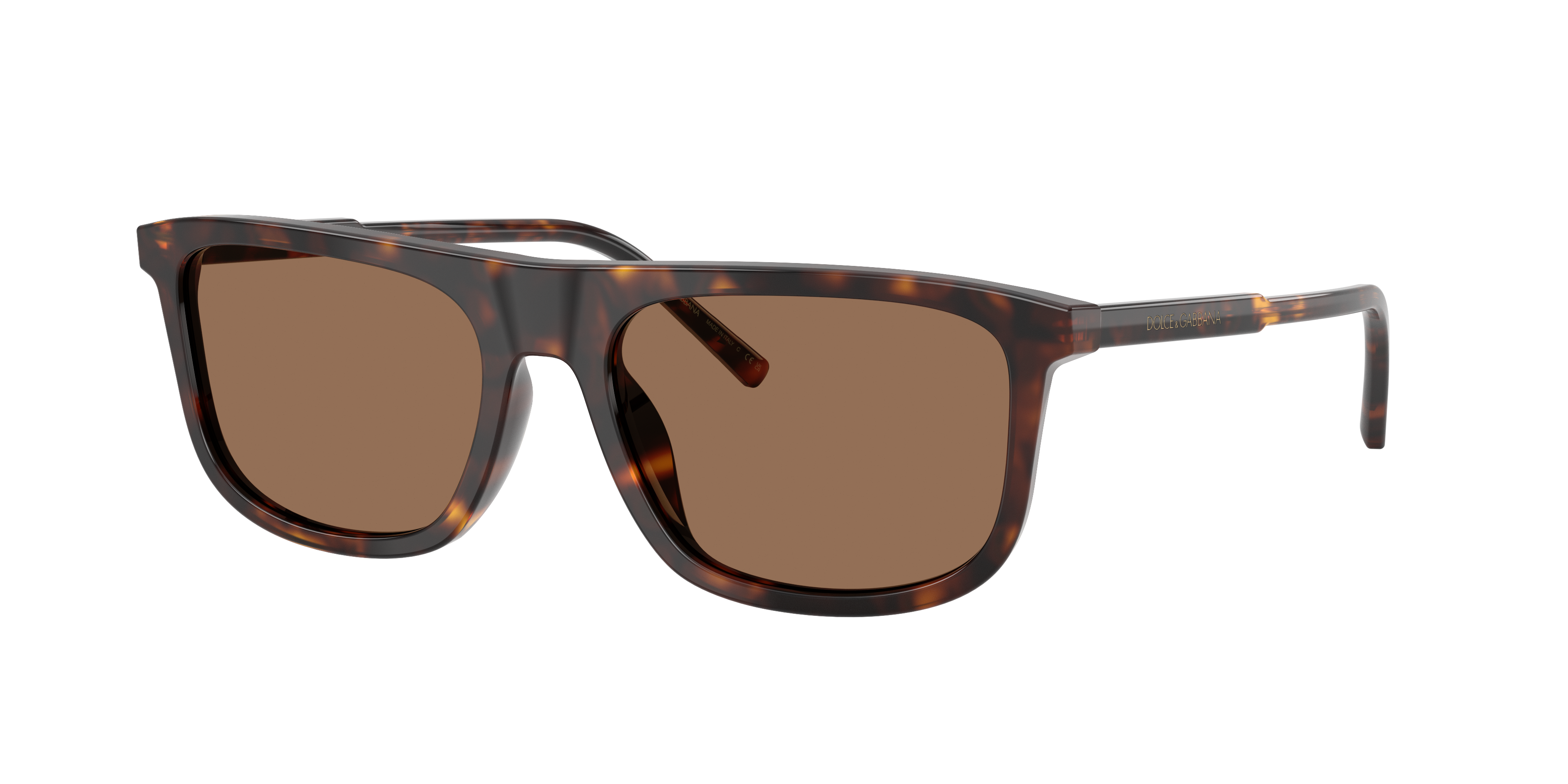 Dolce&Gabbana Man Sunglass DG4542 -  Frame color: Havana, Lens color: Dark Brown
