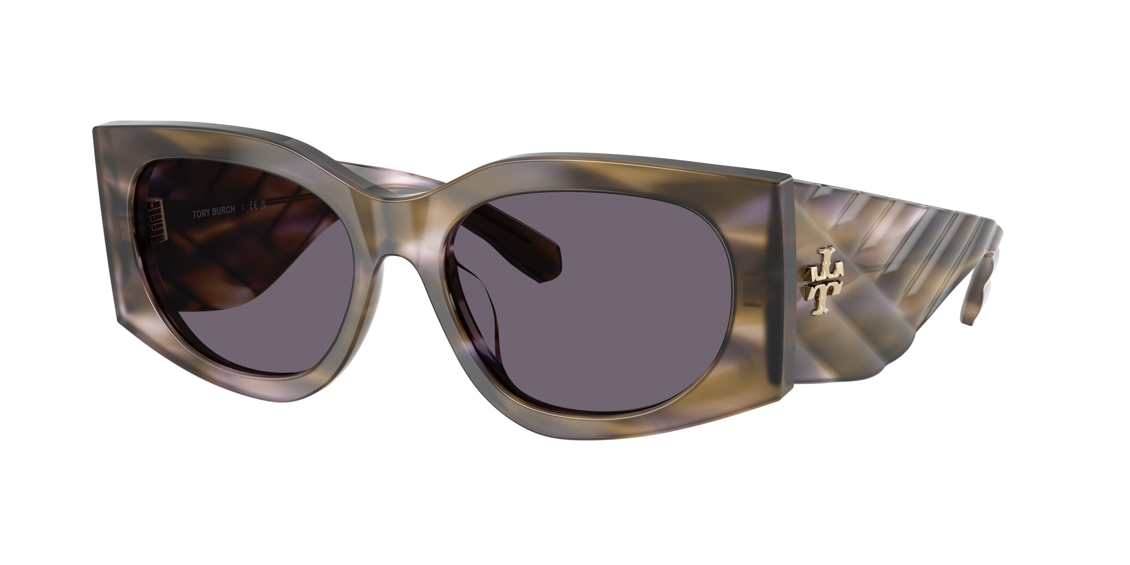 Tory Burch Woman Sunglass Ty7221u In Purple