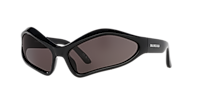 BALENCIAGA BB0314S Black - Unisex Sunglasses, Grey Lens