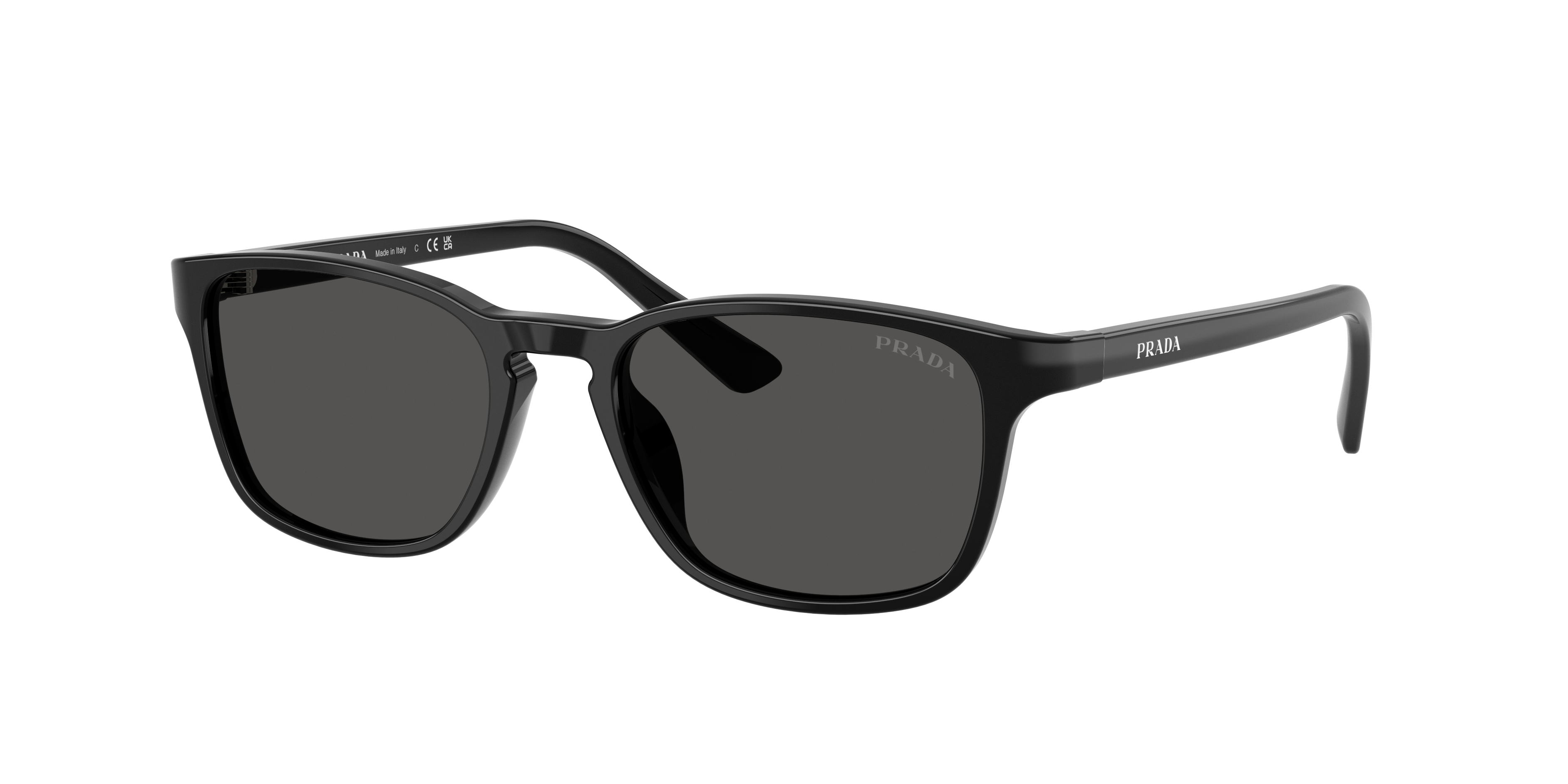 Prada PR D13SU (52 - 18) with Grey lenses and Black frame