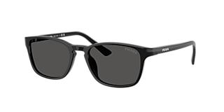 Prada PR 69ZS XXL (0 - 137) with Silver lenses and Silver frame