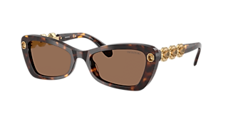 Swarovski SK6016 M (56 - 18) with Brown lenses and Tortoise