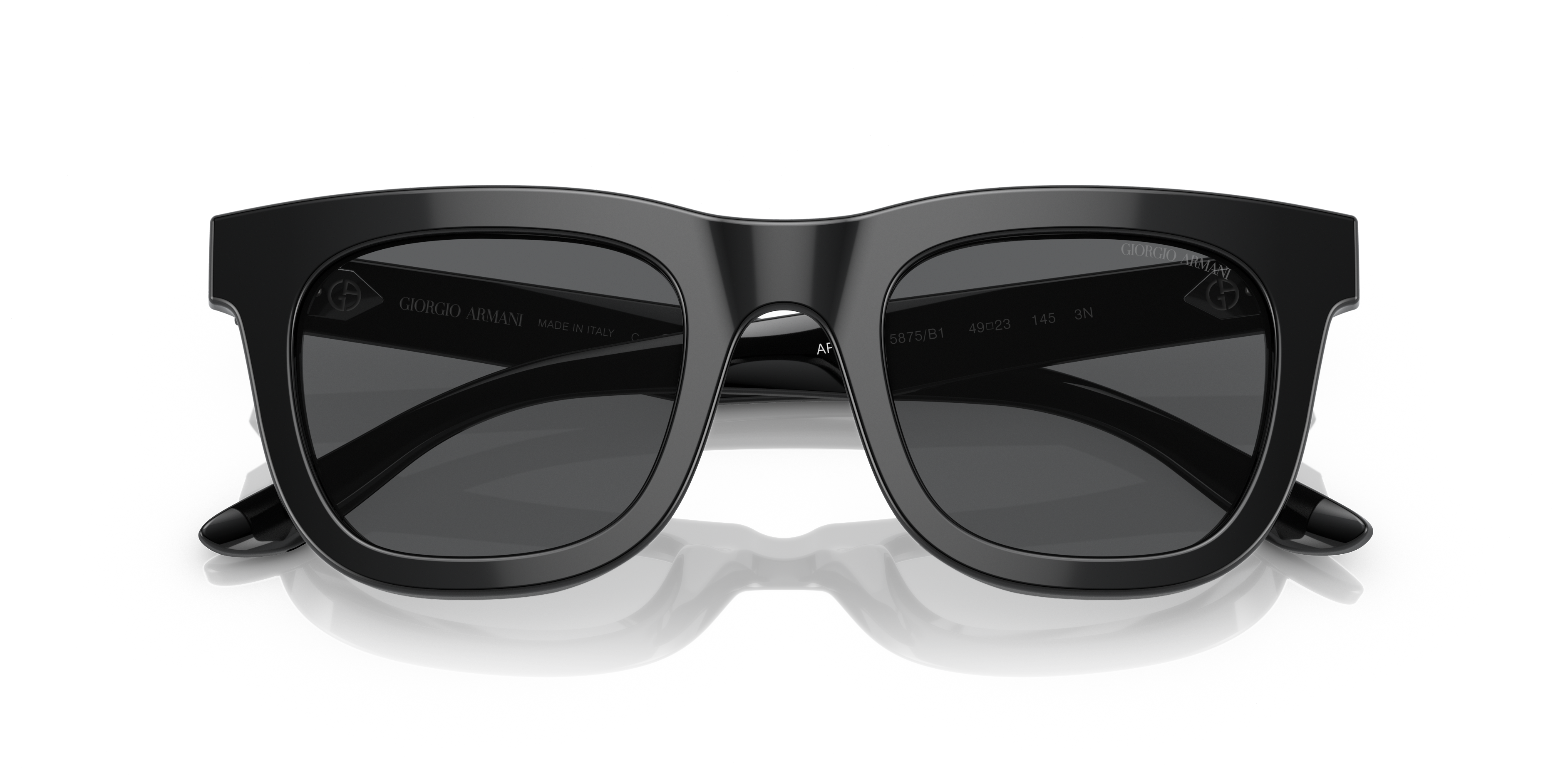 Giorgio Armani AR8171 M (49 - 23) with Grey lenses and Black