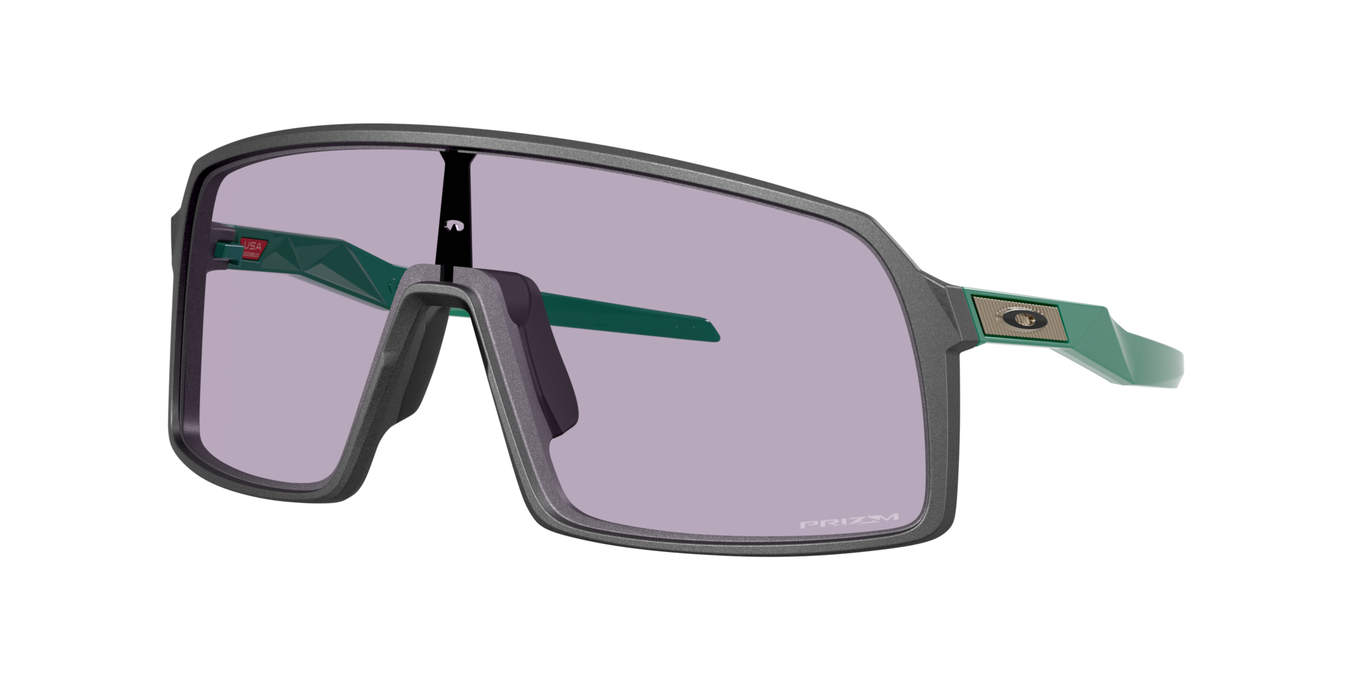 Oakley Man Sunglass OO9406A Sutro (Low Bridge Fit) -  Frame color: Steel, Lens color: Prizm Slate