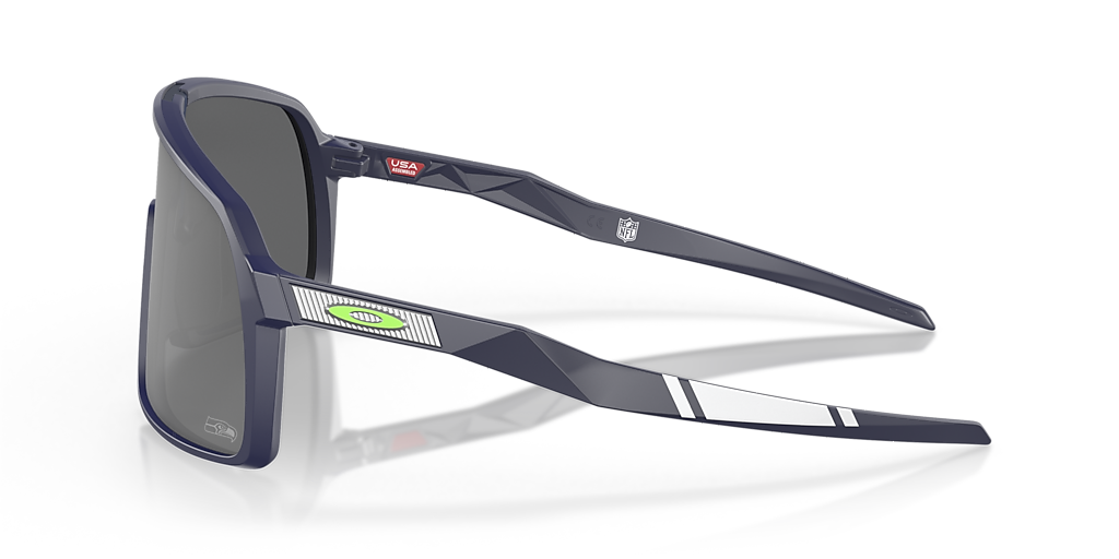OAKLEY OO9406 Seattle Seahawks Sutro Matte Navy - Unisex Sunglasses, Prizm Black Lens