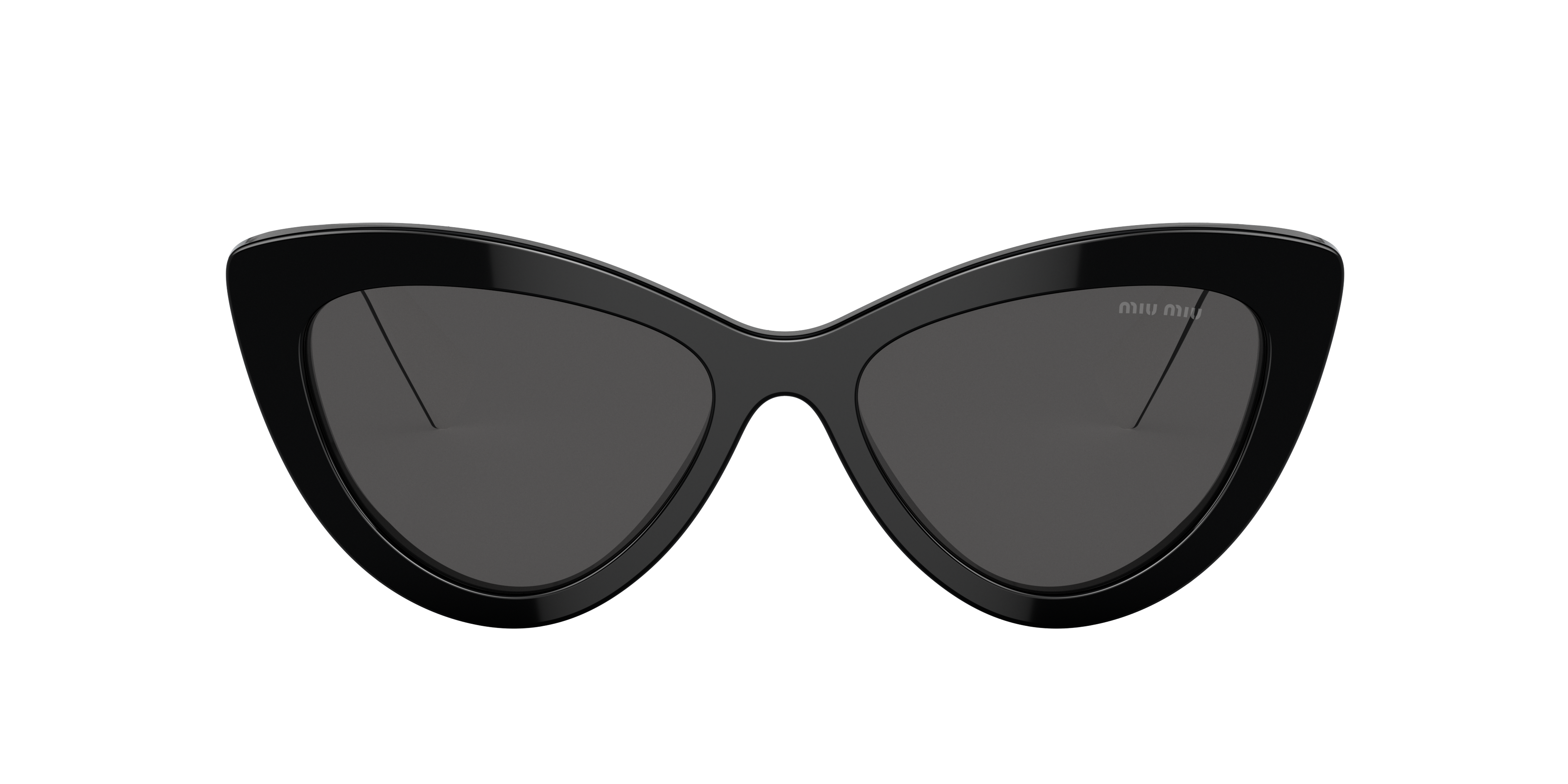 Miu Miu MU 04YS M (54 - 17) with Grey lenses and Black frame