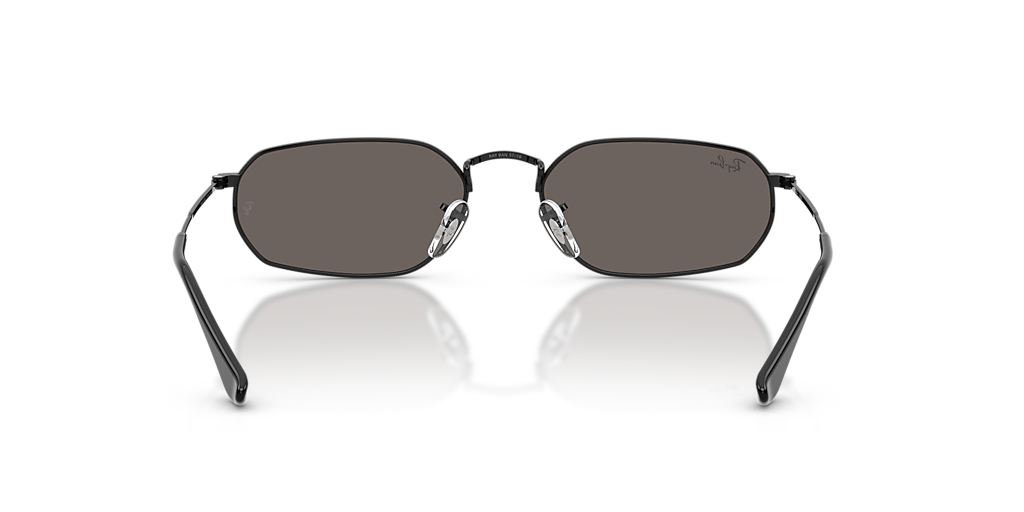 Ray-Ban RB3947 XL (57 - 18) with Grey lenses and Black frame