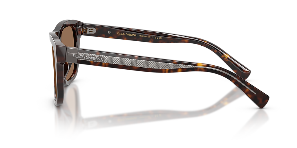 Dolce&Gabbana DG4545 L (55 - 18) with Brown lenses and Tortoise